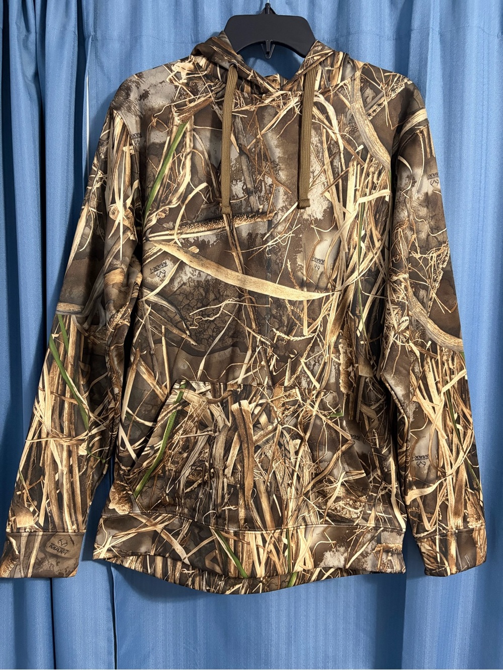 Realtree Max 7 Camouflage Men's Pullover Hoodie Sweatshirt Men' Size Medium